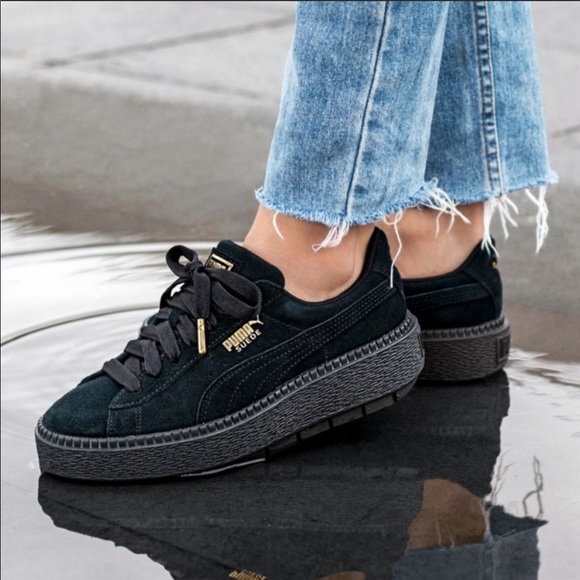 puma trace platform sneakers
